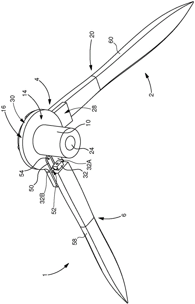 Set of luminous display hands for a portable object such as a watch or a measuring instrument