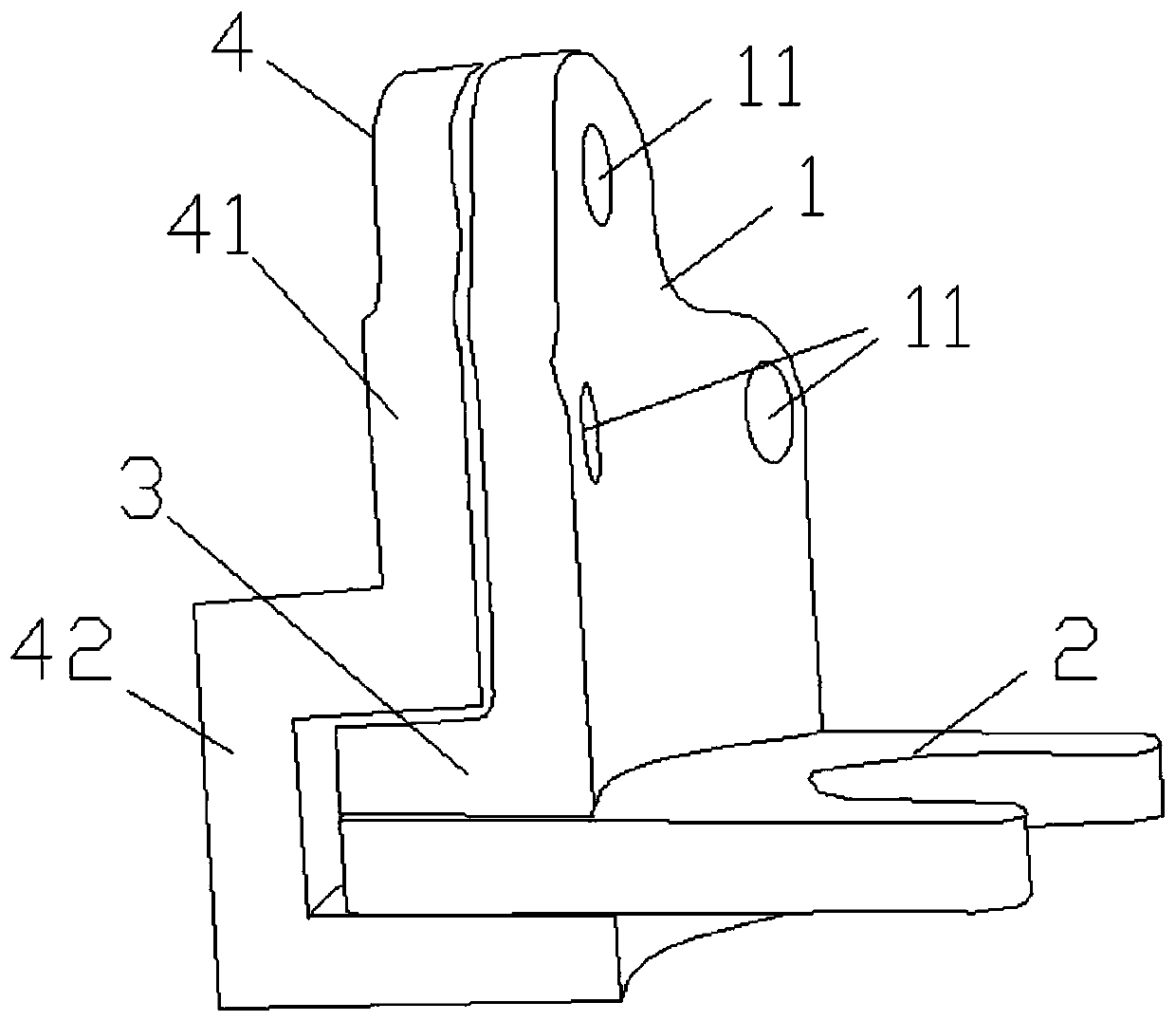 Device for preventing dislocation of artificial hip joint, and using method thereof