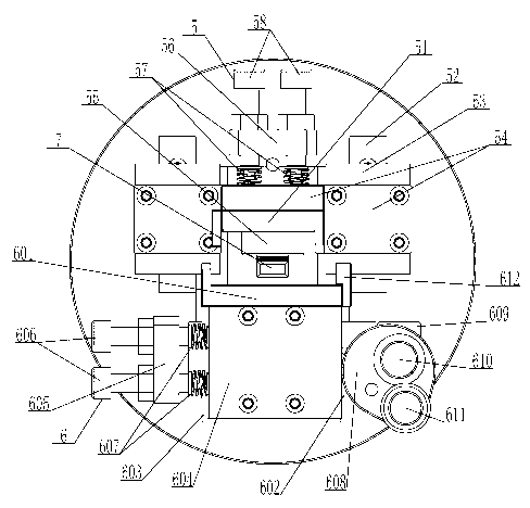 Battery winding needle structure