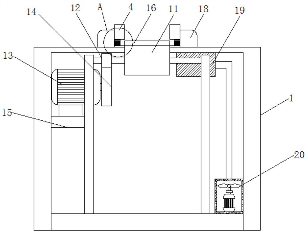 An integrated board edge grinding processing system for computer system