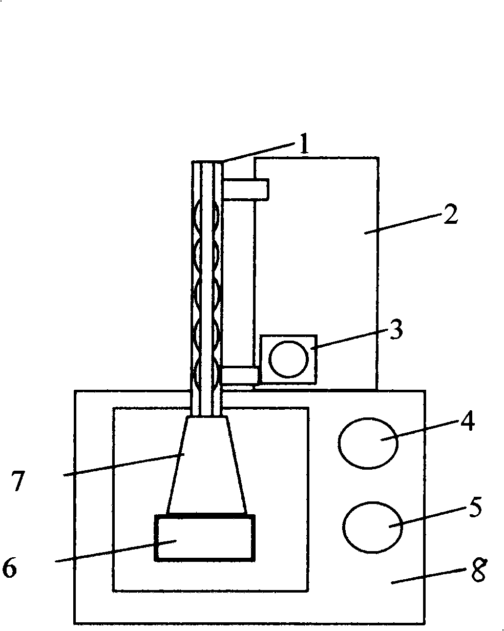Method and device for measuring free calcium oxide in cement or coal ash by microwave heating