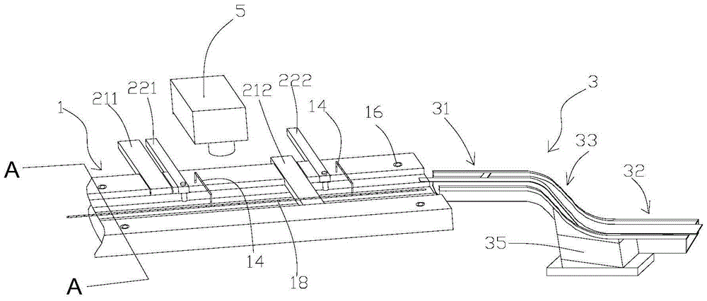 Portable charger transformer automatic production linkage mechanism and its use method