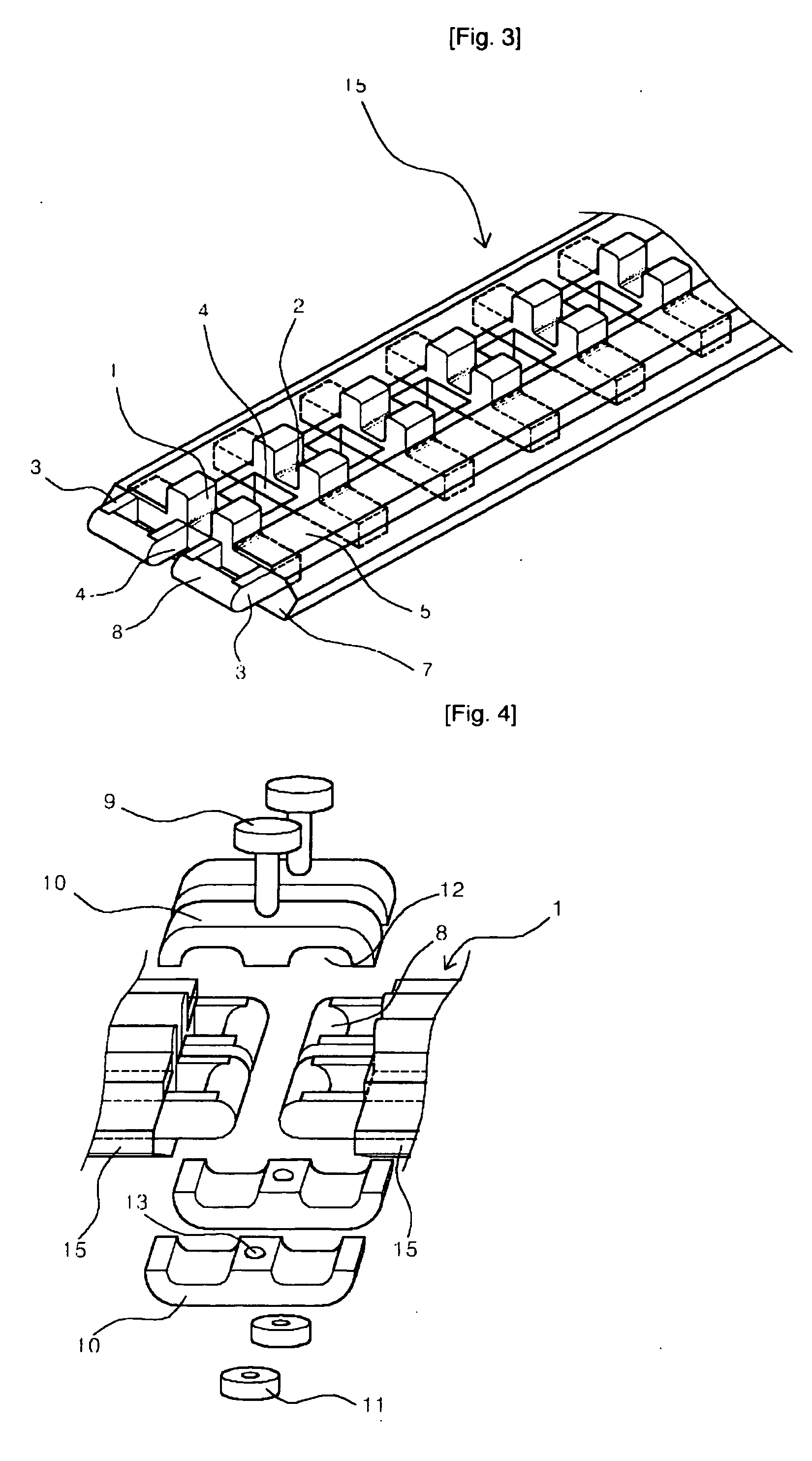 Separable Rubber Track of Tank