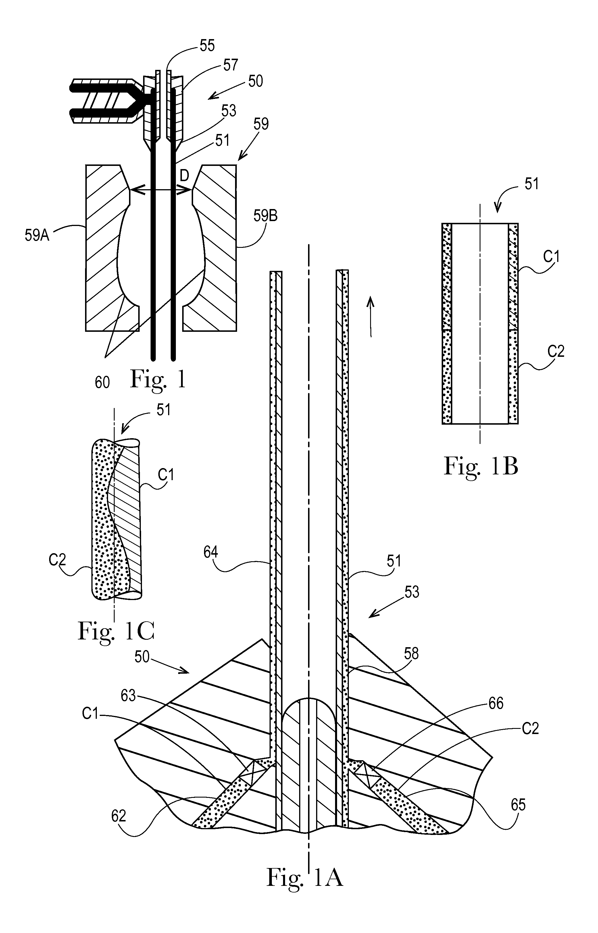 Method for producing a toothbrush handle having an inner cavity