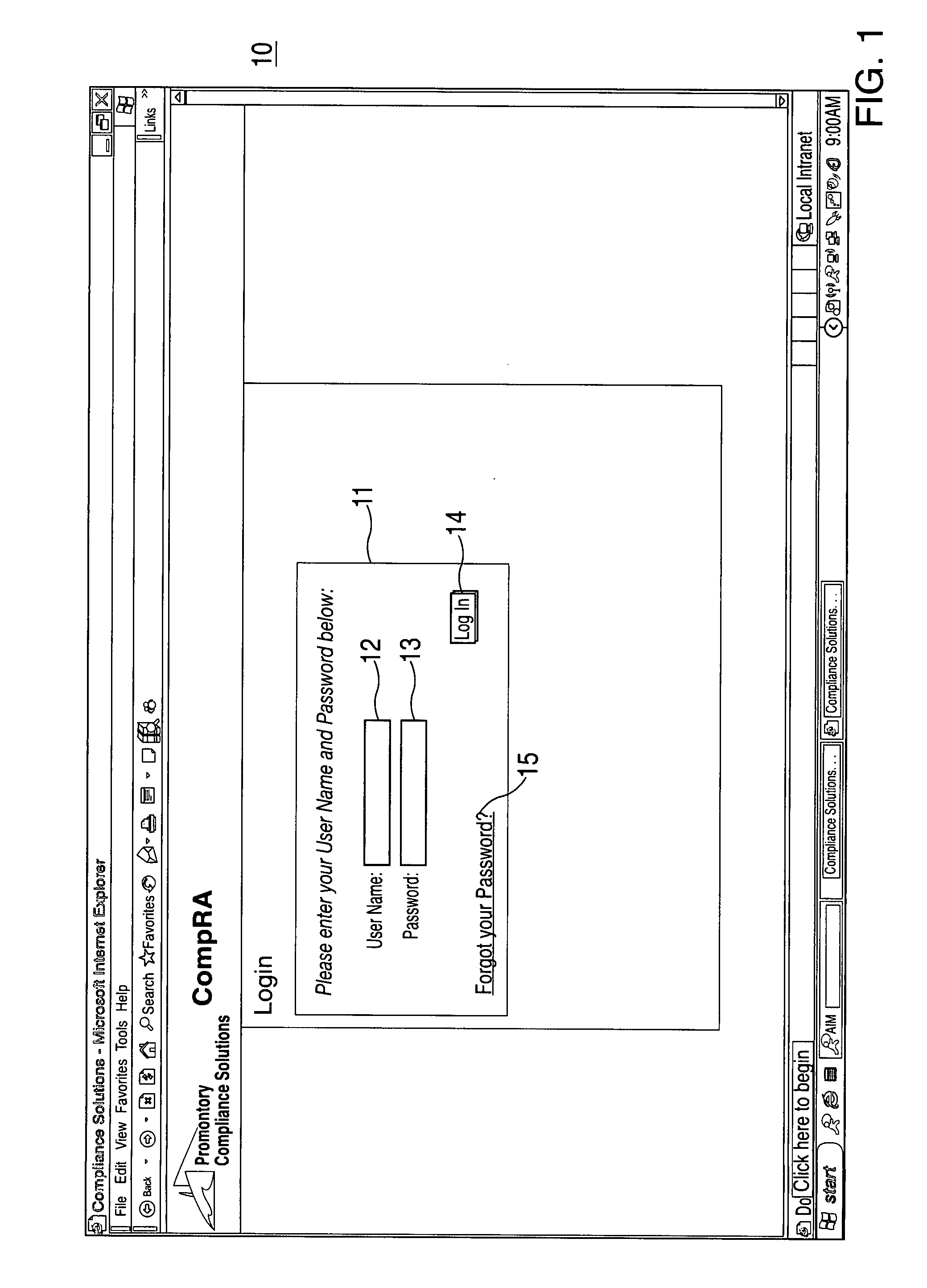 Method and apparatus for managing risk, such as compliance risk, in an organization
