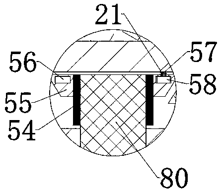 Debris removal drainage channel protecting device