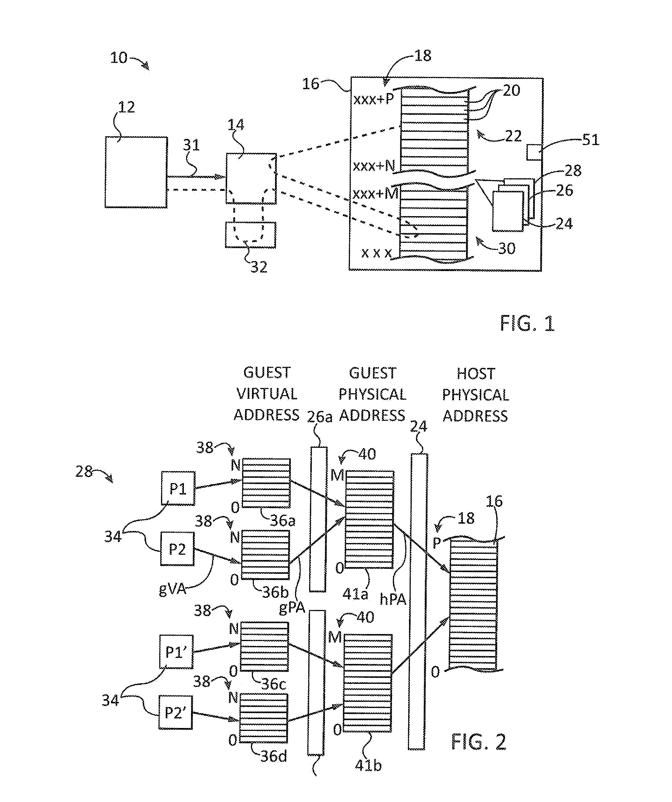 Efficient Memory Management System for Computers Supporting Virtual Machines