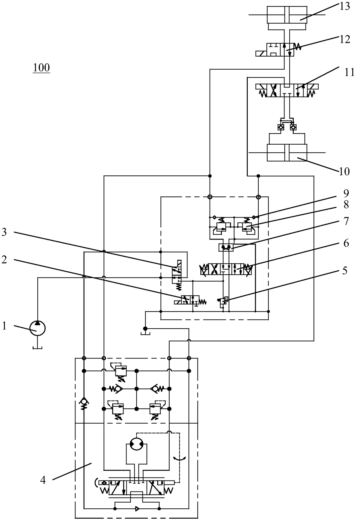 Electrohydraulic control steering system
