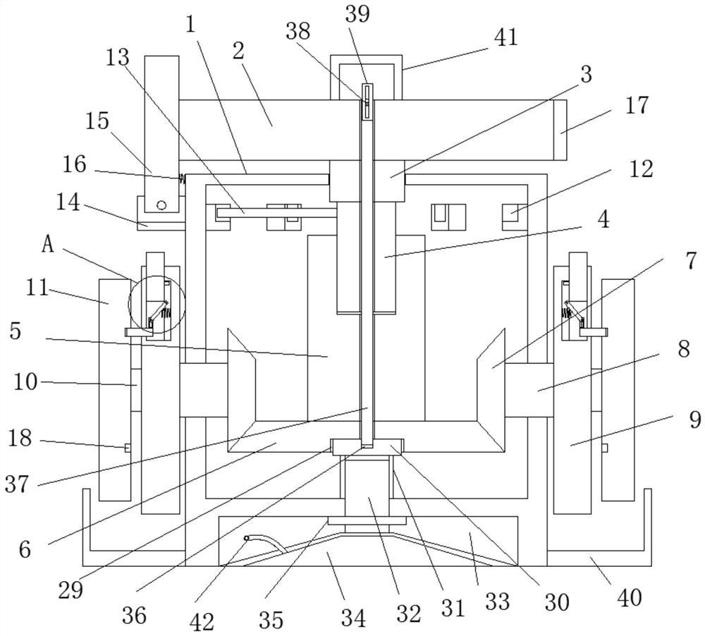 Diet blending device for nursing endocrine diabetic patient