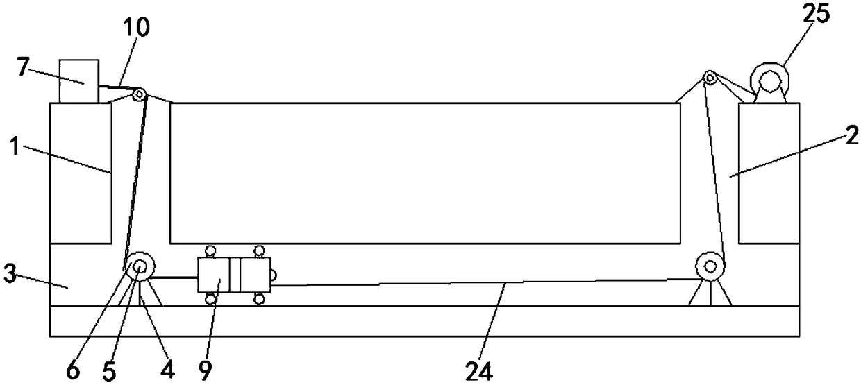 High energy laser sewage pipe inner wall cleaning system