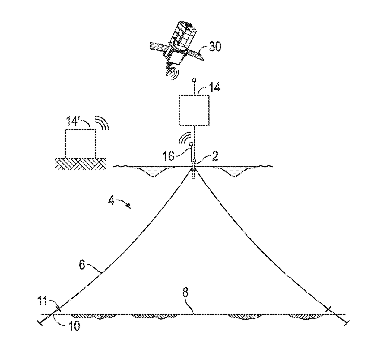 Monitoring system and method for vessel mooring