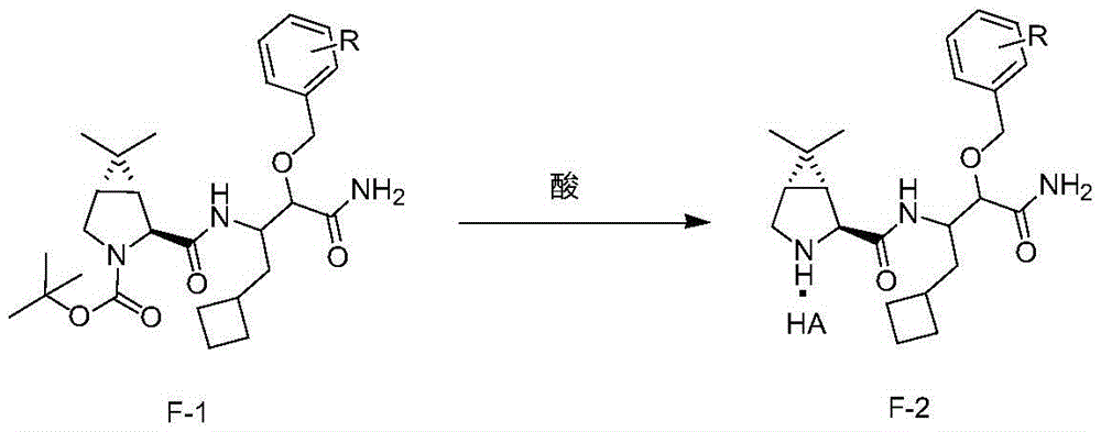 Intermediate IV of anti-hepatitis C drug boceprevir and its preparation method and application