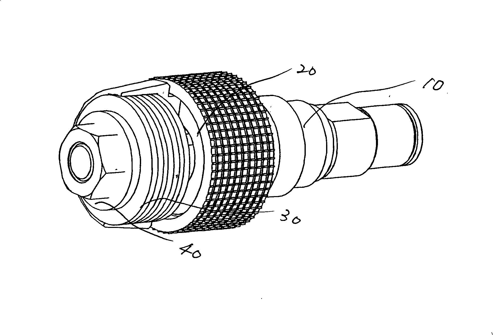 Fabrication technology of strap wheel with locking and adjusting nut