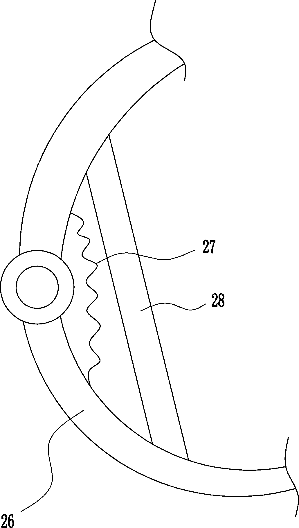 An electronic information board with protective function