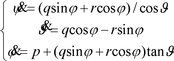 Angular velocity based Euler angle Laguerre exponent approximate output method
