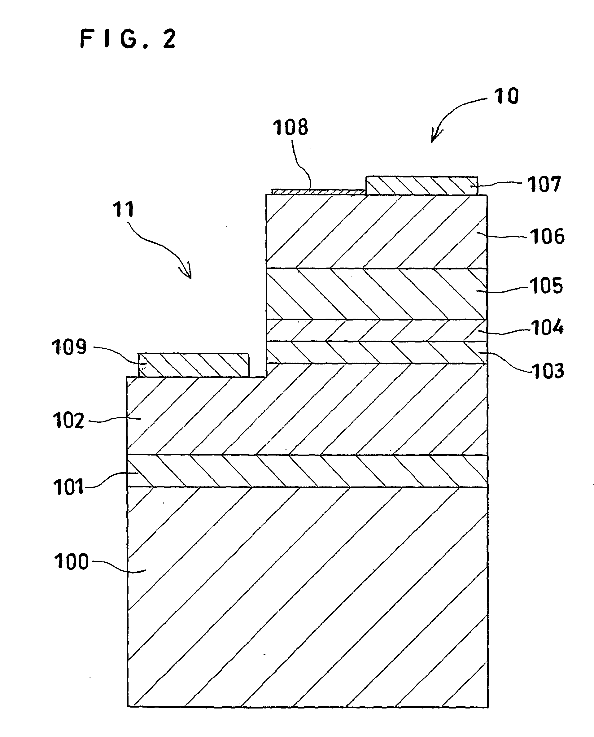 P-N Junction-Type Compound Semiconductor Light-Emitting Diode