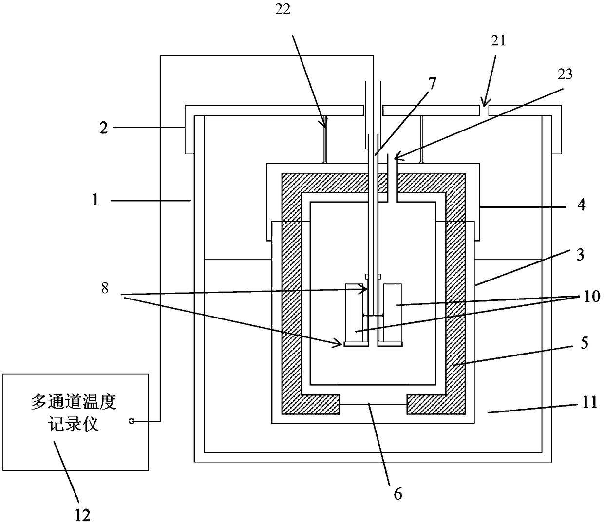 In-situ detection method for content of electrolyte inside lithium battery