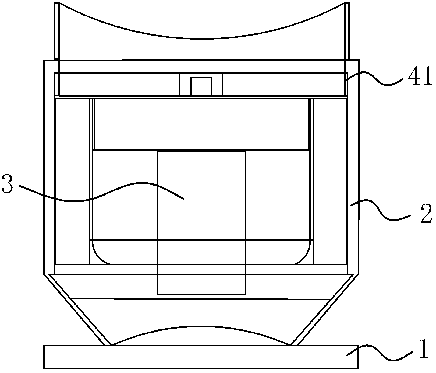 A bladeless fan with a low-speed booster impeller