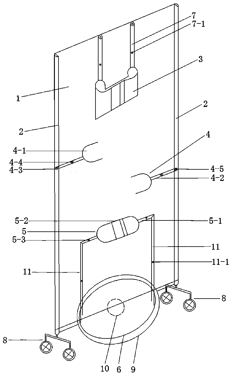 A 3-D correction training frame for scoliosis