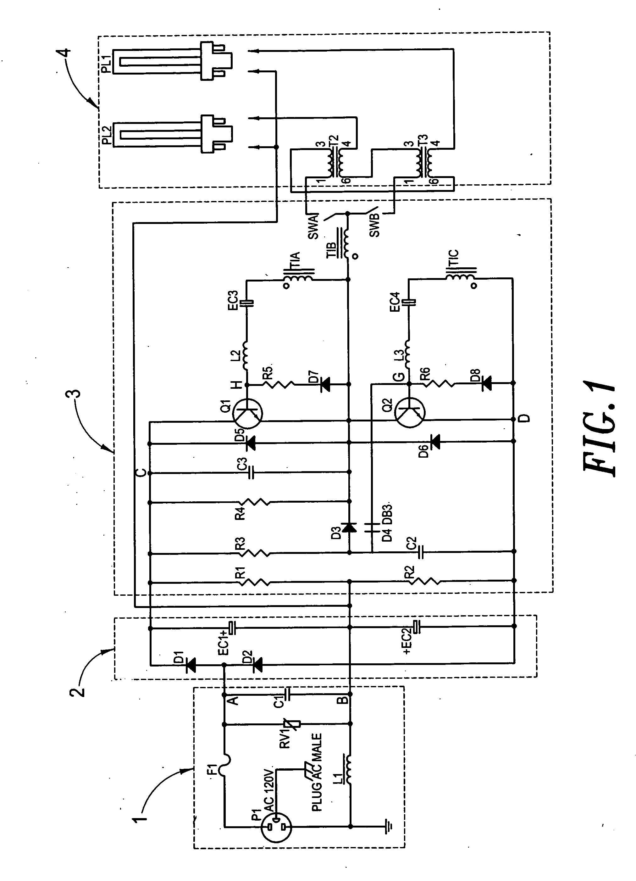 Electronic stabilizer used for hand-held lamp