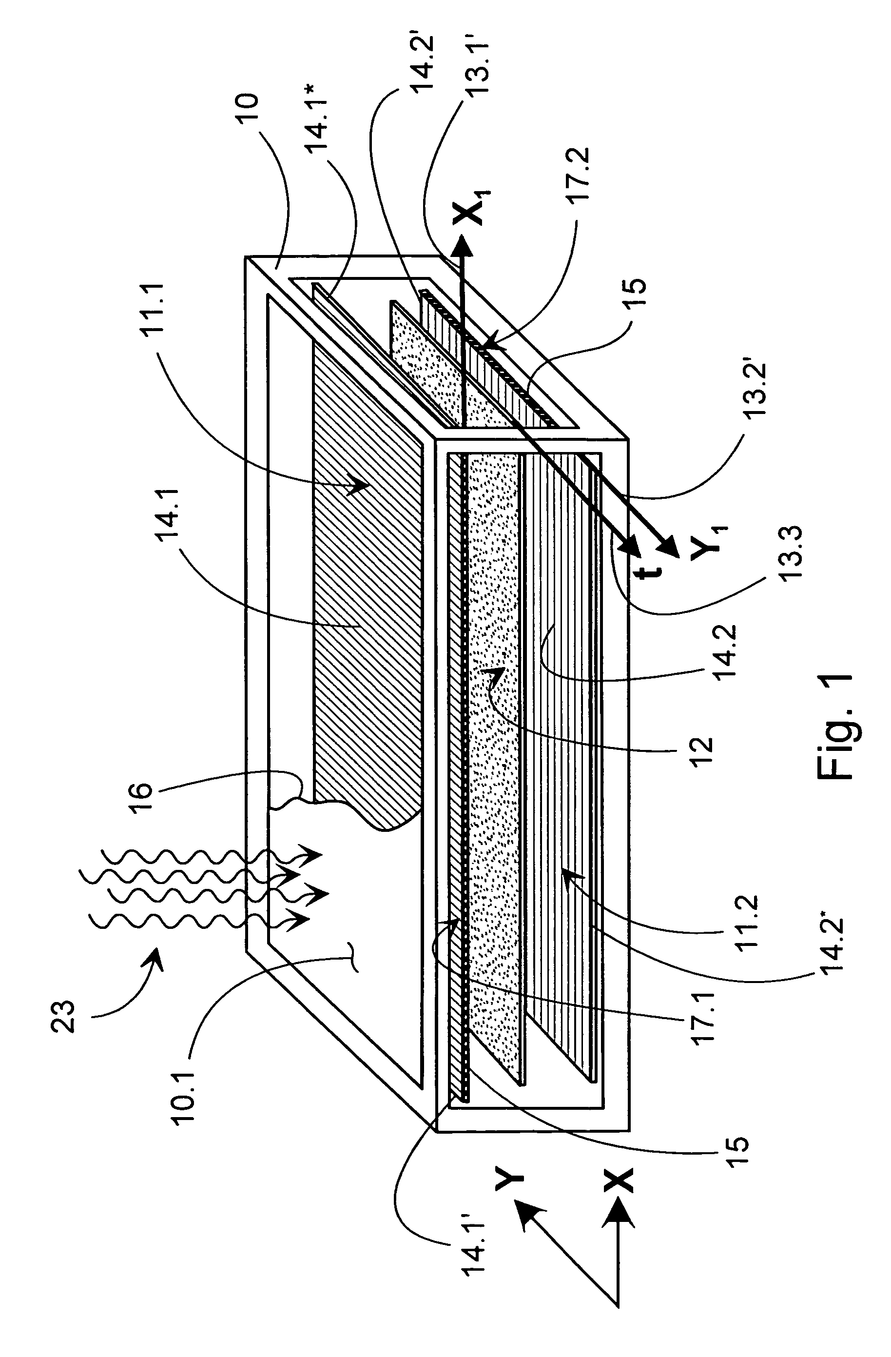 Method and apparatus for determining the intensity distribution of a radiation field