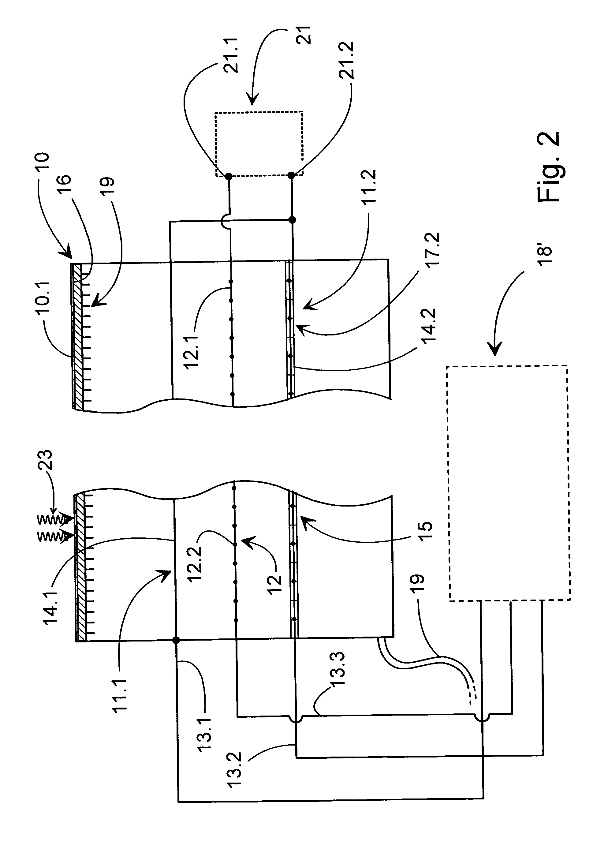 Method and apparatus for determining the intensity distribution of a radiation field