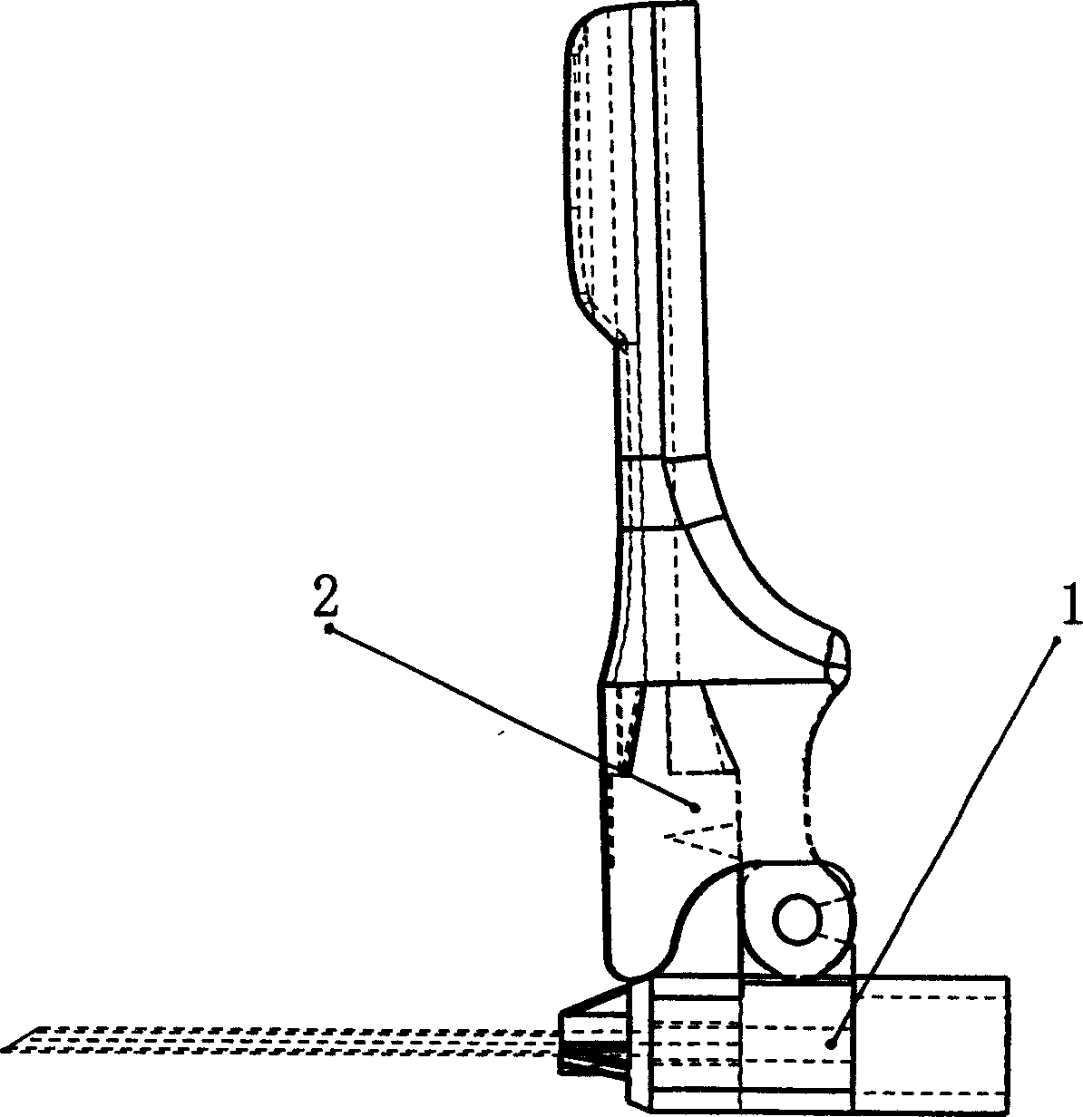 Safeguard protection setting for expendable needle in use for medical treatment