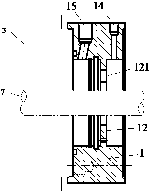 Monitorable shaft end sealing system and control method