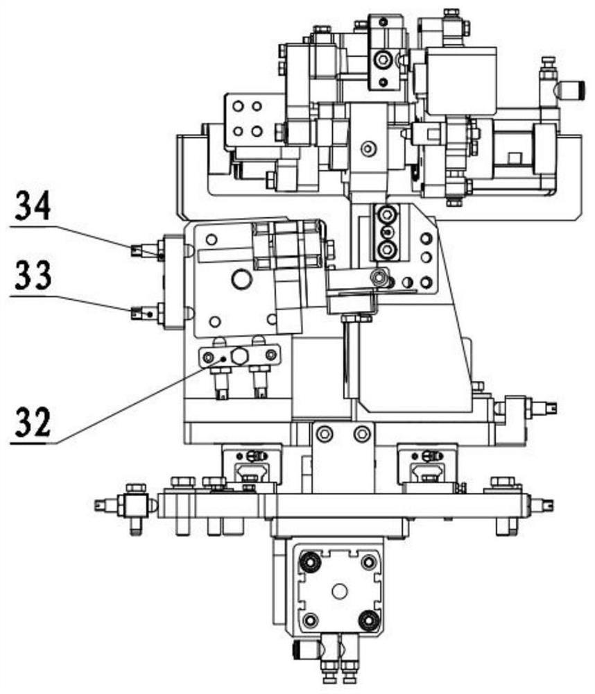 Positioning clamp for Macpherson suspension body and tower body welding