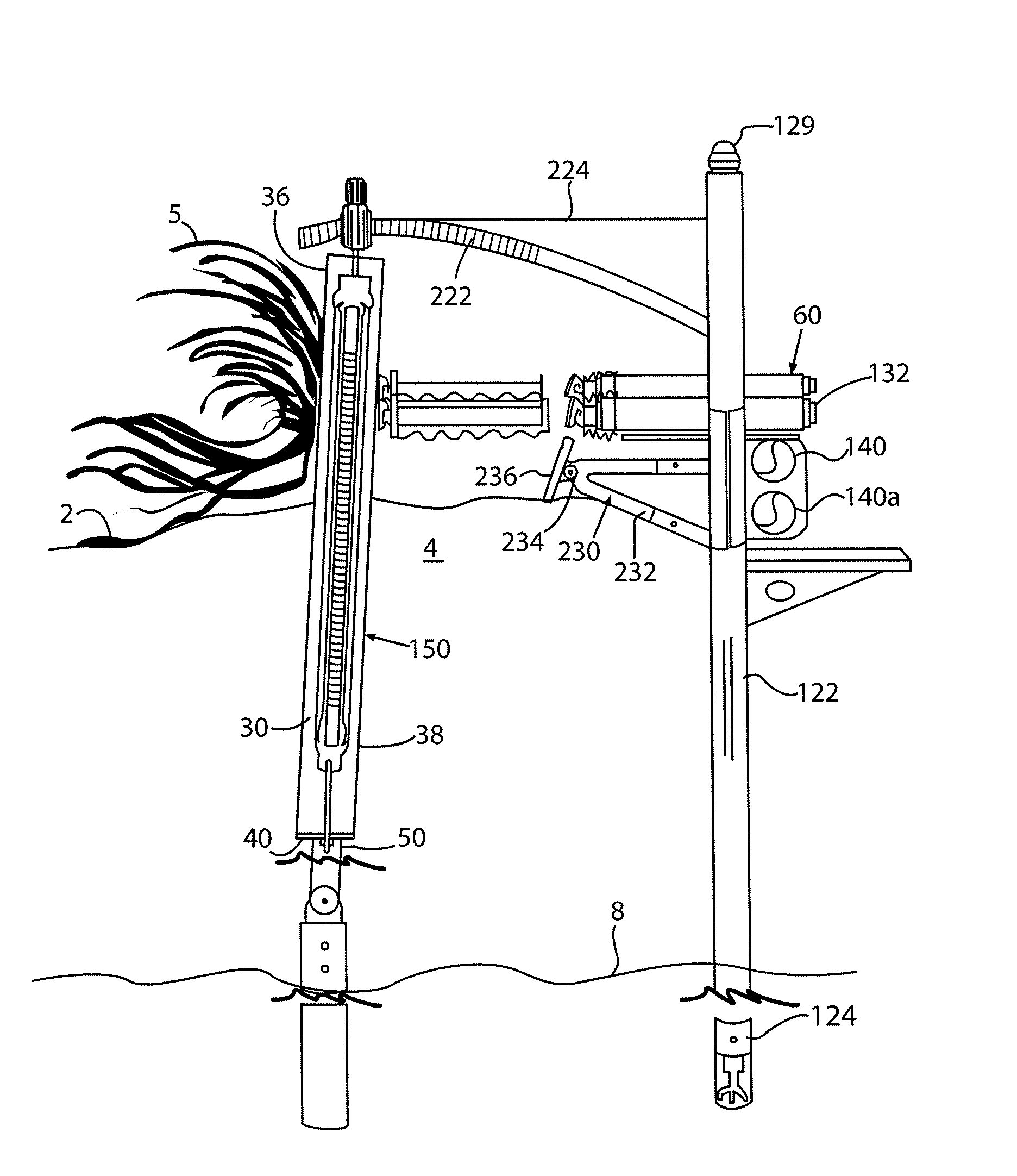 System for converting tidal wave energy into electric energy