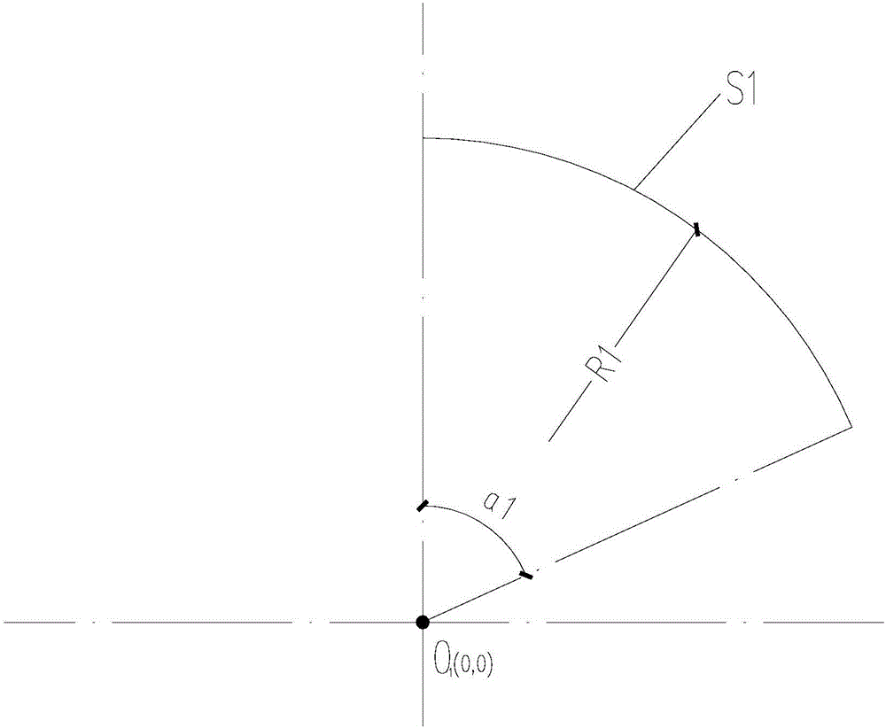 Tunnel cross-section drawing method based on parameterized mining method