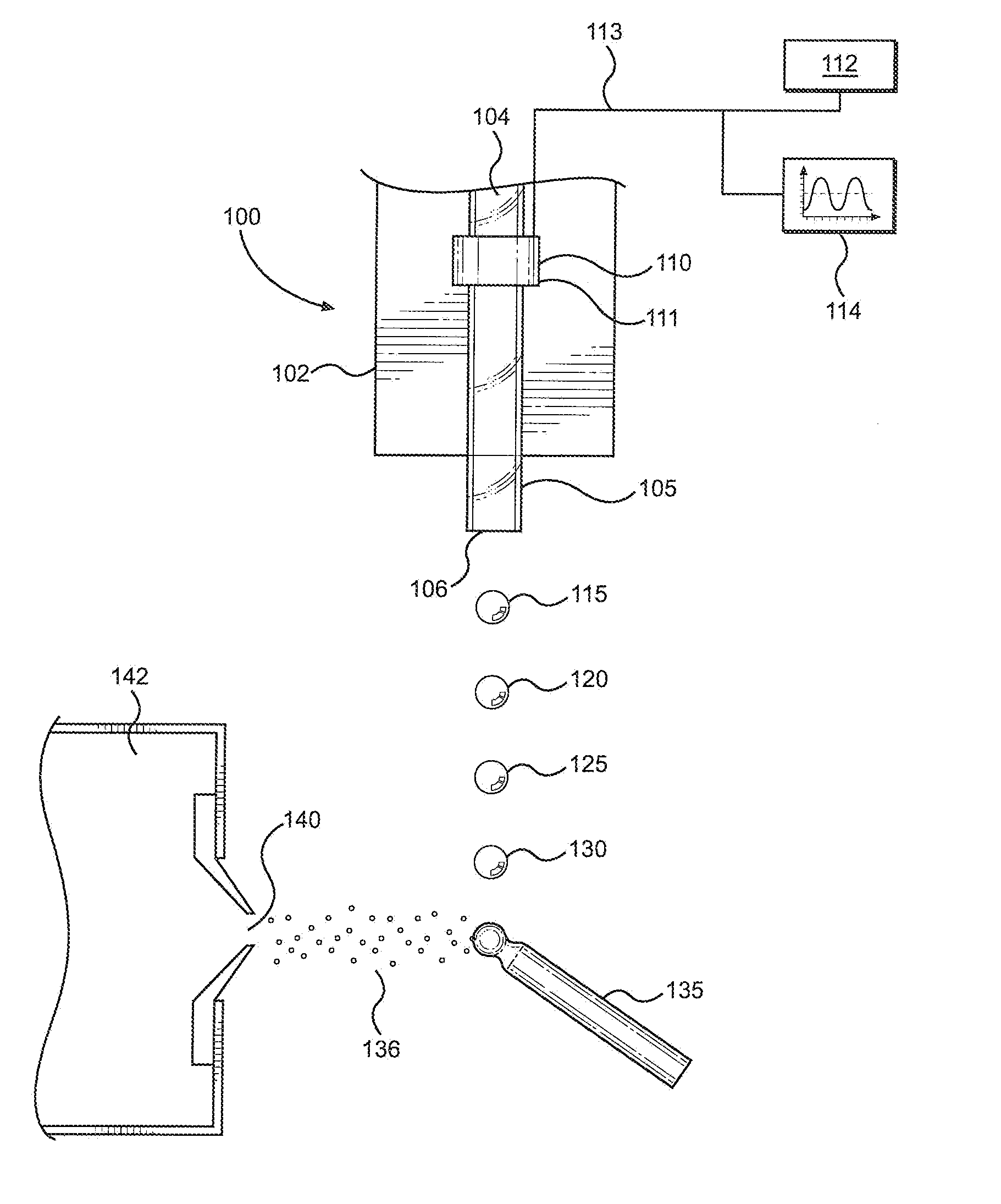 Ion Source for Mass Spectrometer and Method of Producing Analyte Ion Stream