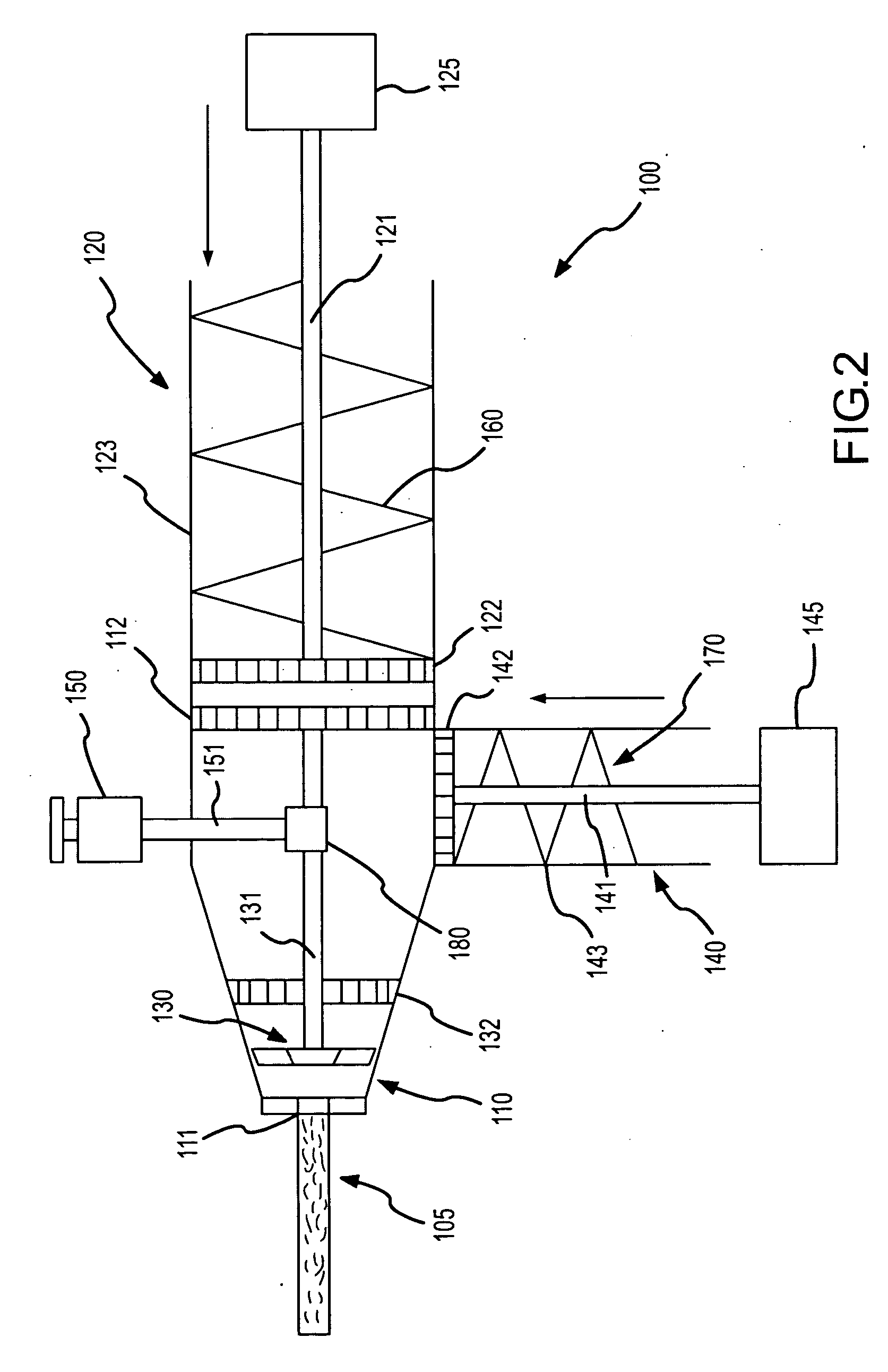 Variable drive marbleizing rotor