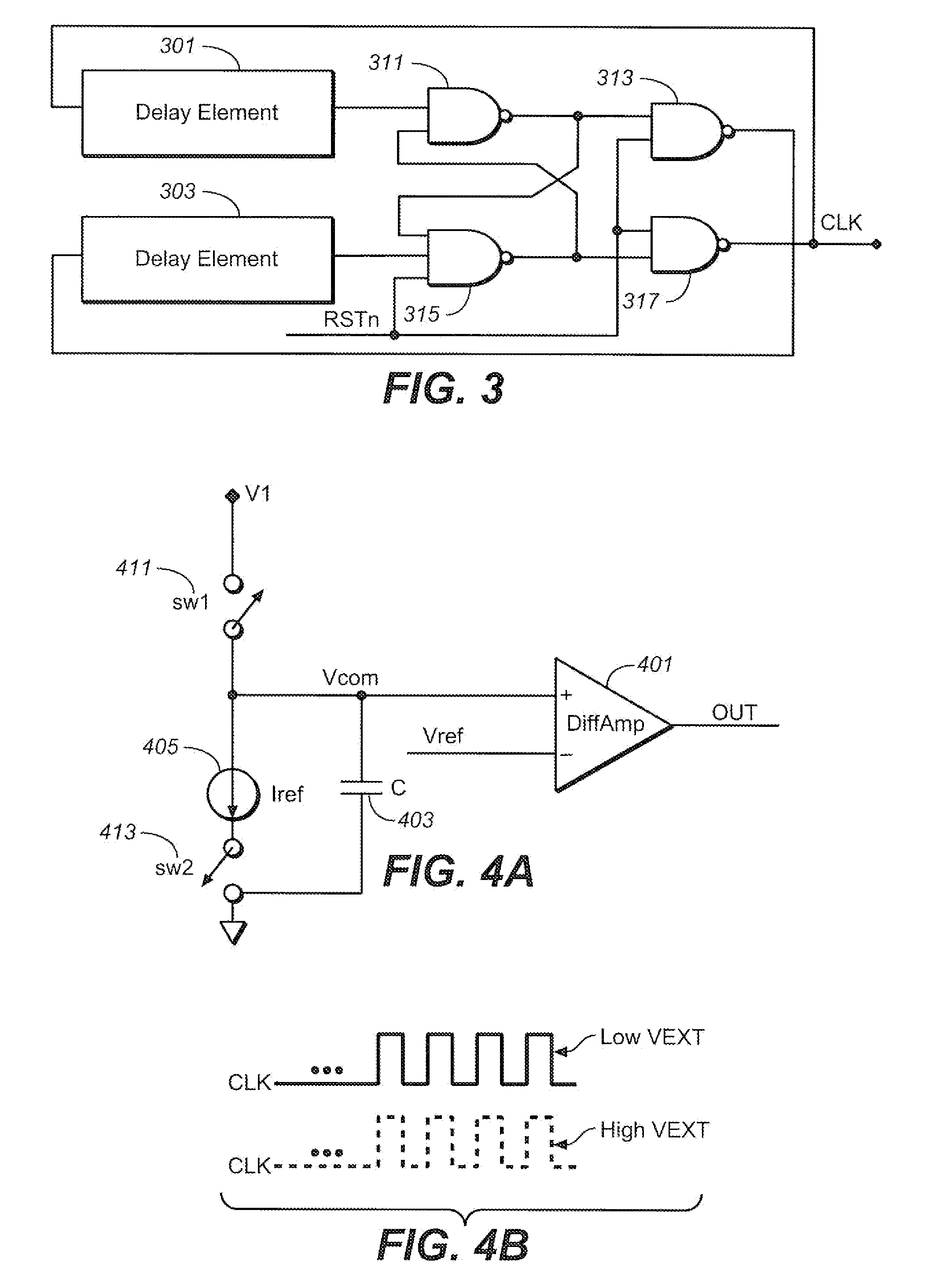 Clock Generator Circuit for a Charge Pump