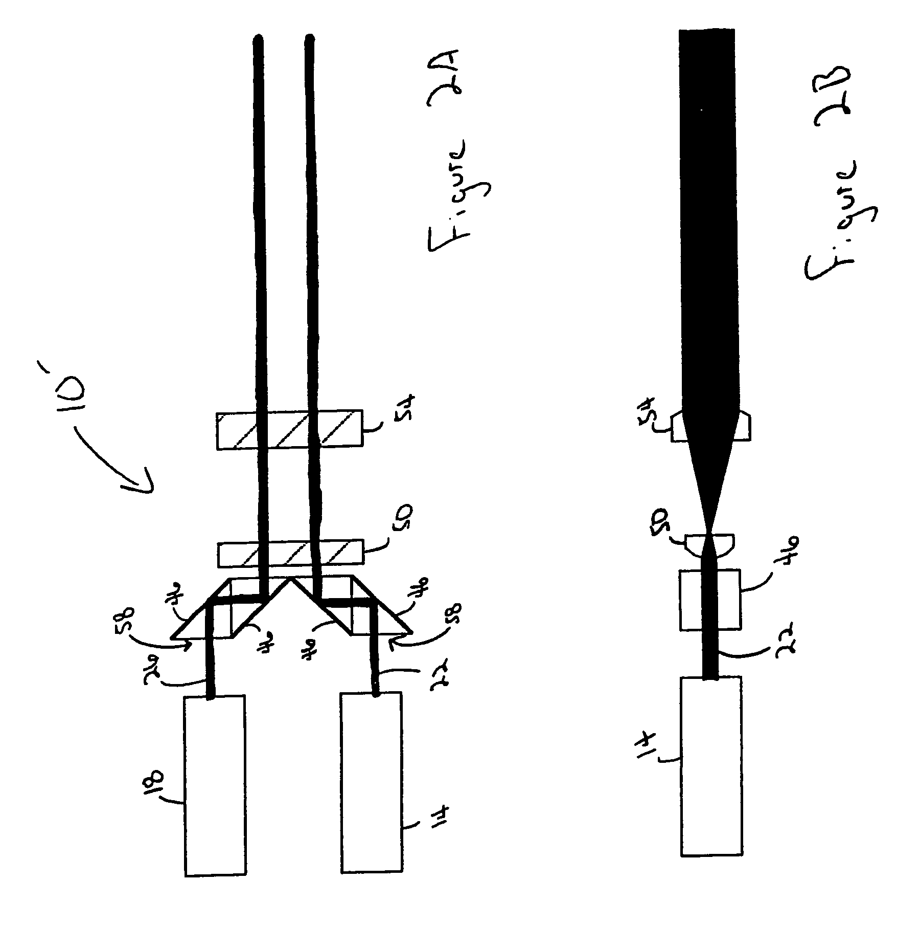 Method and apparatus for measuring particle motion using scattered radiation