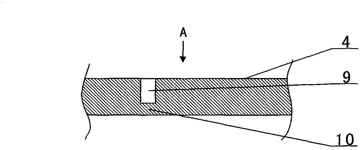 Drawing method for C-shaped silicon core