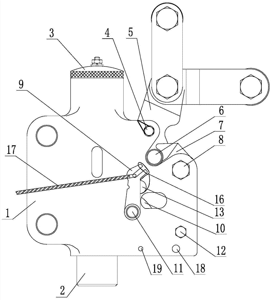 Traction disconnecting device