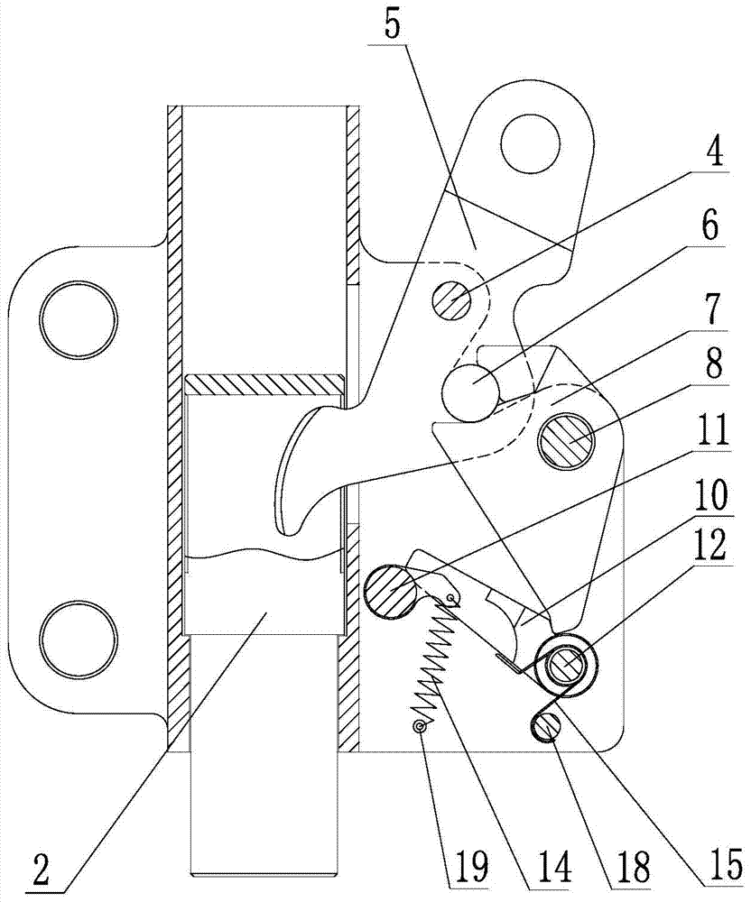 Traction disconnecting device