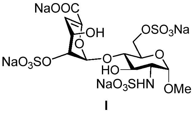 A kind of preparation method of fondaparinux sodium injection related substance b