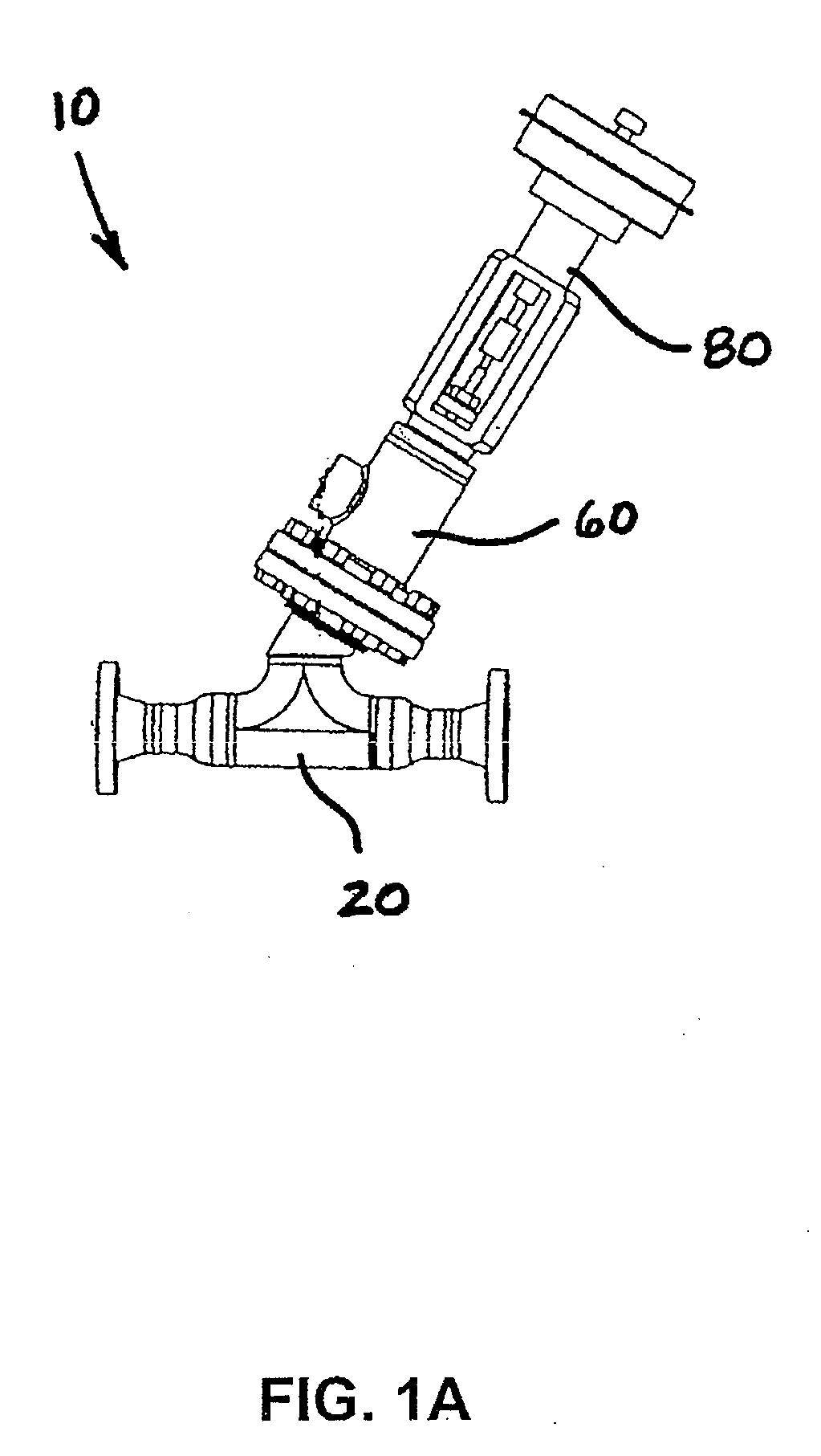 Angled diffuser and steam injection heater assembly