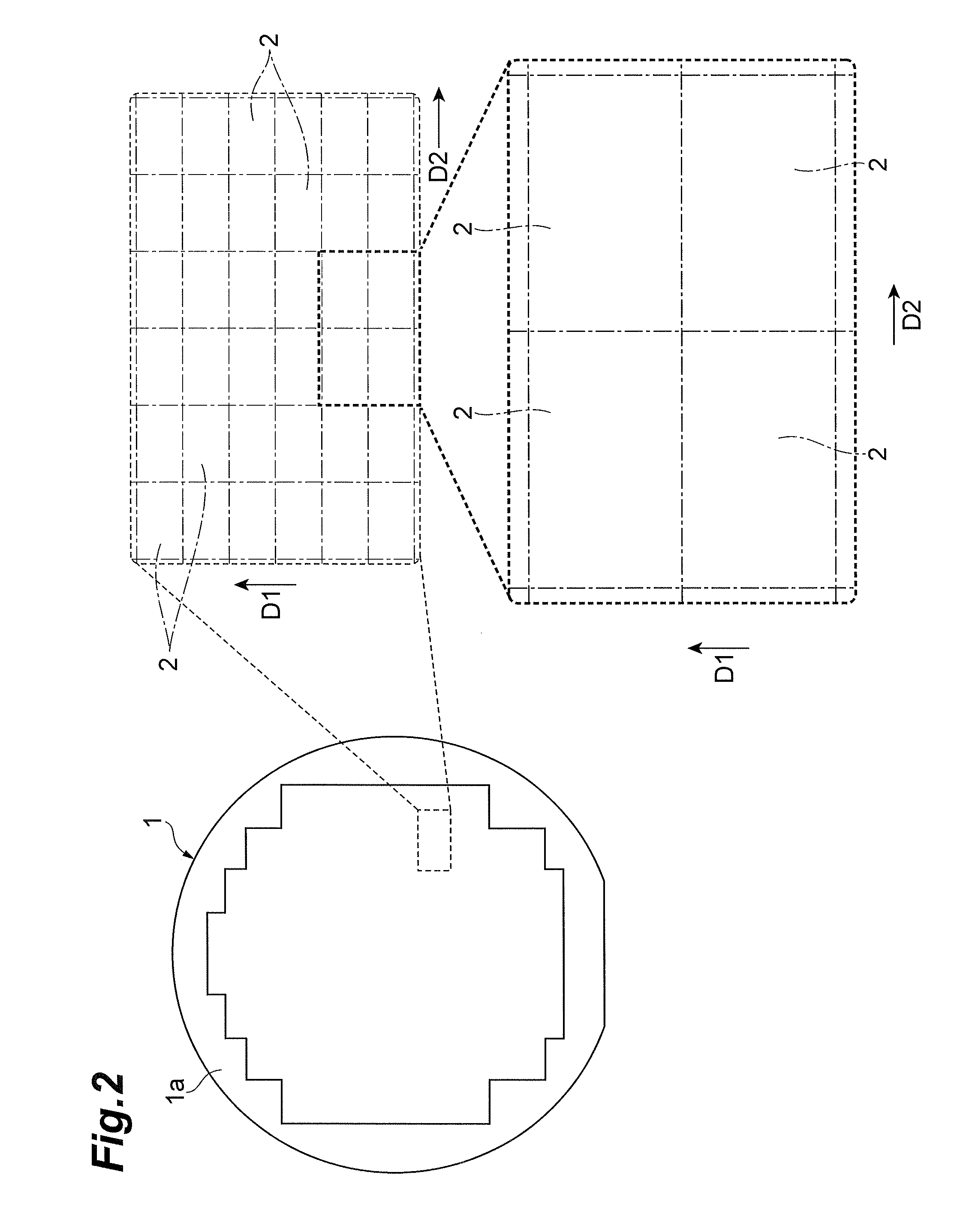 Manufacturing method for edge illuminated type photodiode and semiconductor wafer