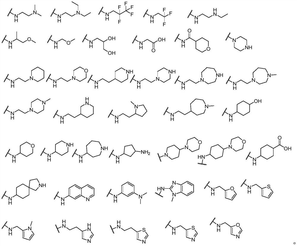 Preparation and application of aminopyrimidine derivative selectively targeting CDK9