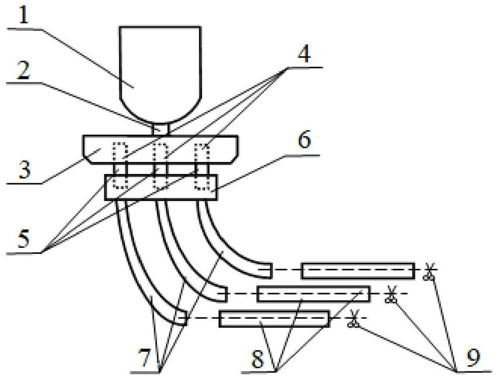 A method for preventing nozzle clogging of rare earth steel continuous casting