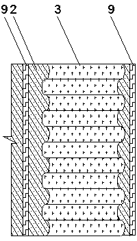 Expansive soil slope and construction method