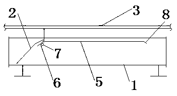 Driving structure of scrap removal rod