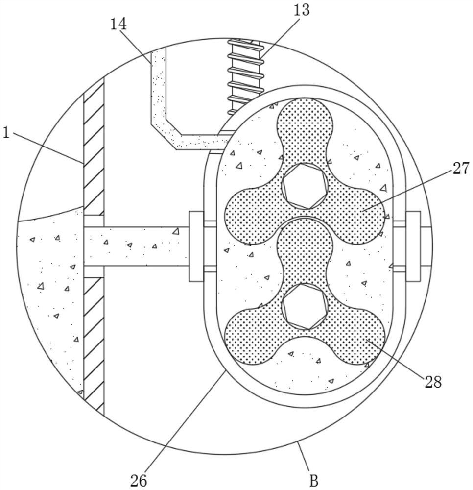 Circulating purification equipment for domestic sewage