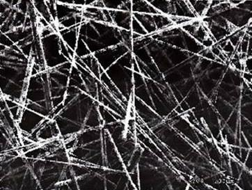 Production method of high-reinforcement modified anhydrous calcium sulfate crystal whiskers