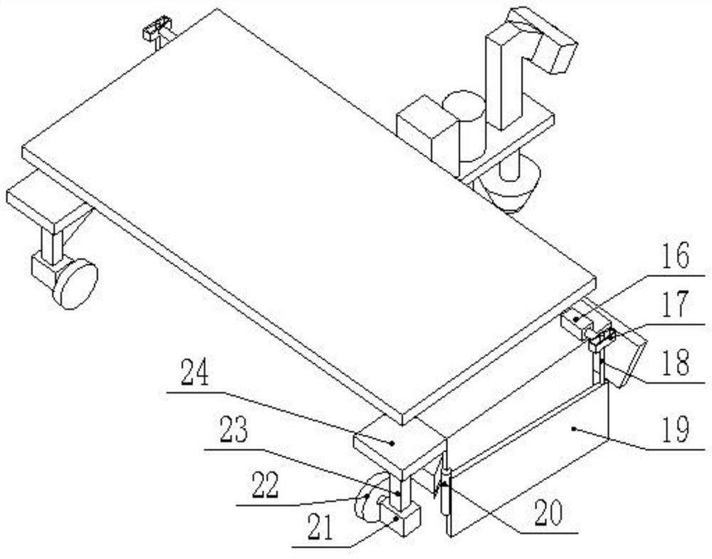 An agricultural grain drying device