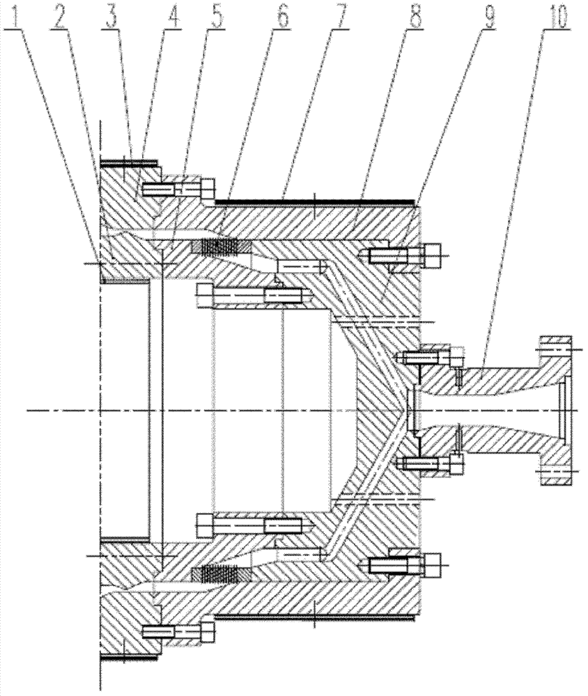 Novel polyolefin pipe-based basket type machine head