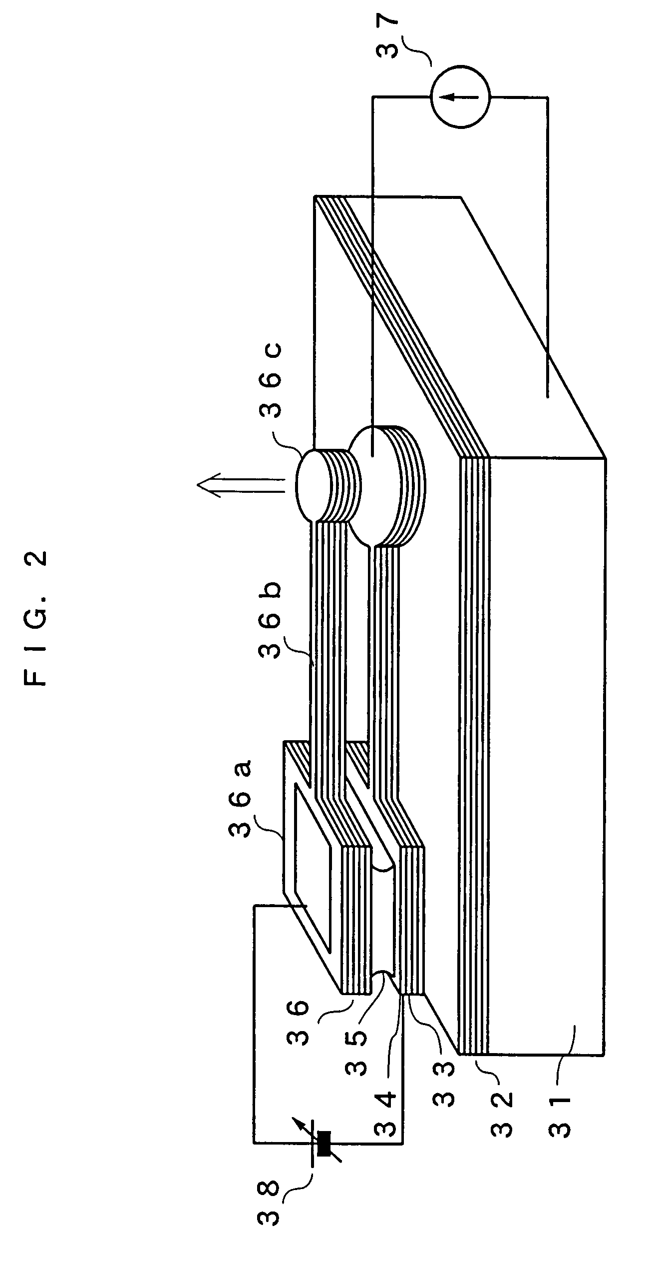 Swept source type optical coherent tomography system